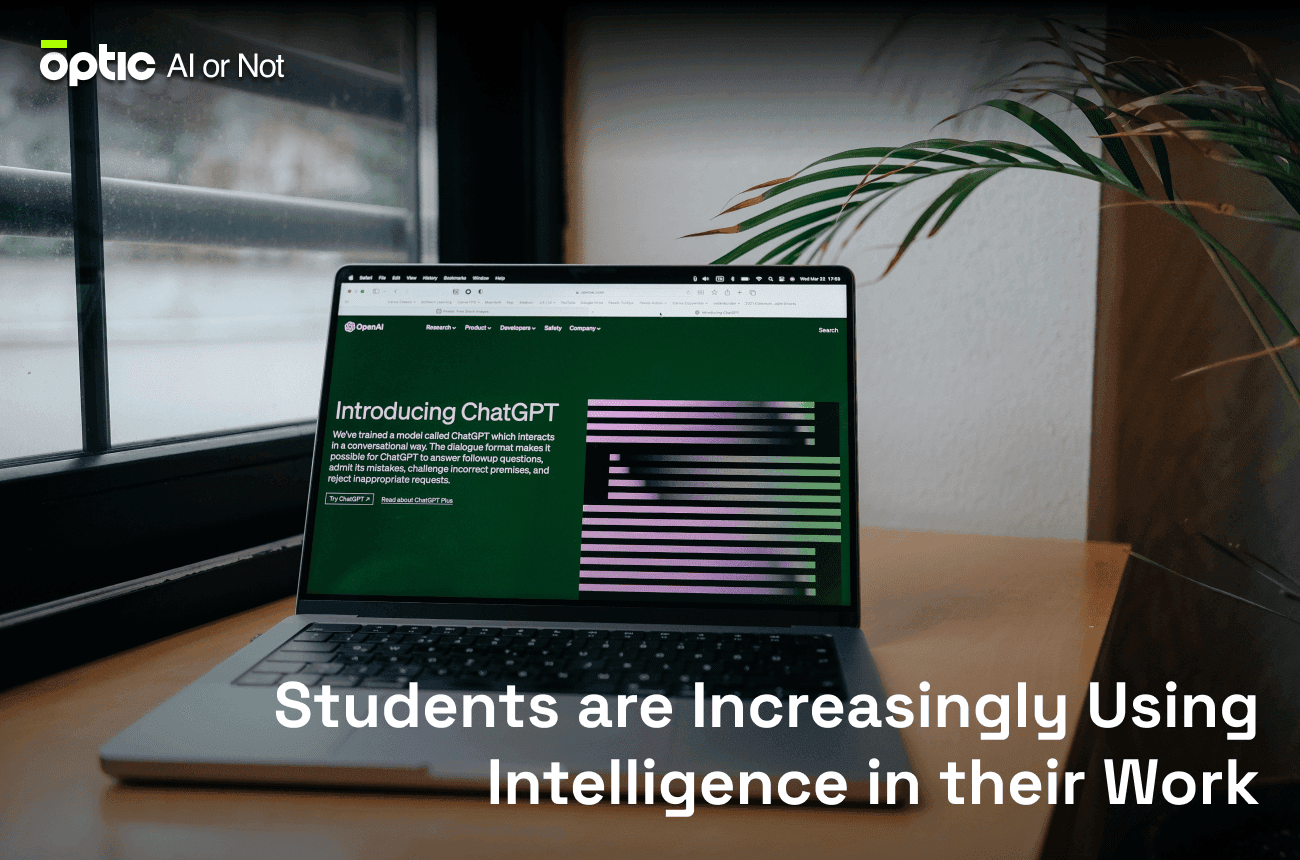 Students are Increasingly Using Intelligence in their Work. How do We Define the Limit? What is Acceptable Control this Process