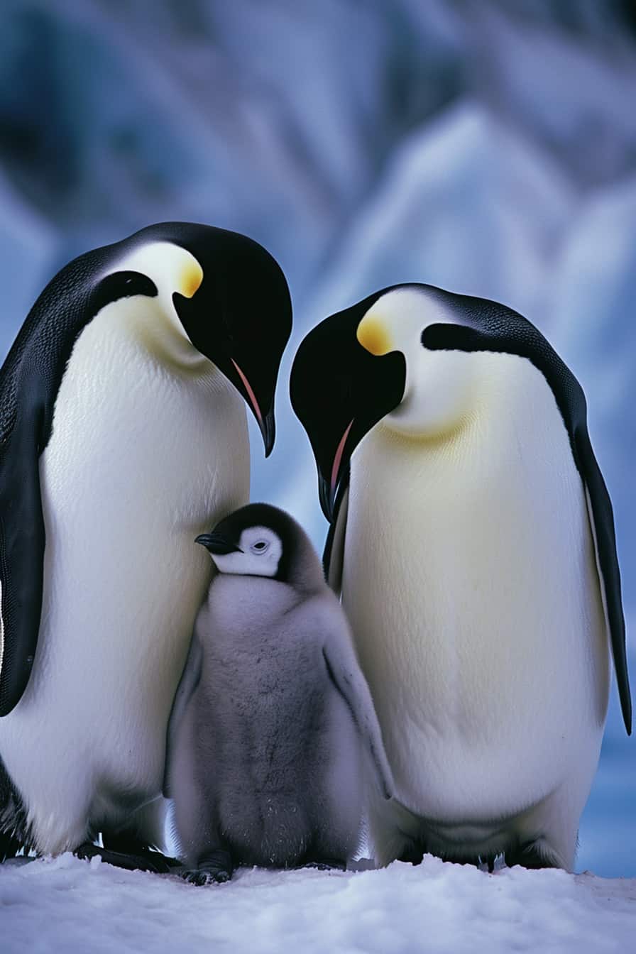 midjourney_penguin_family_snow.png